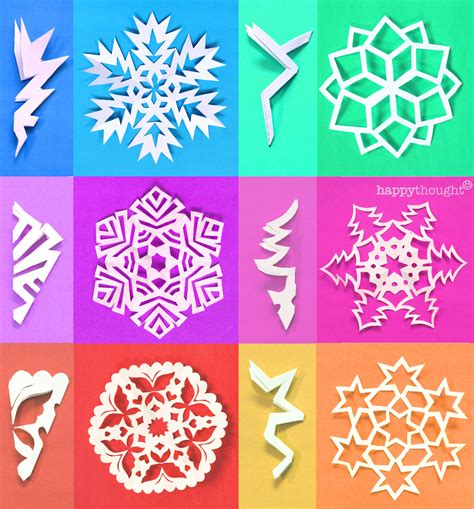 Template For Paper Snowflakes