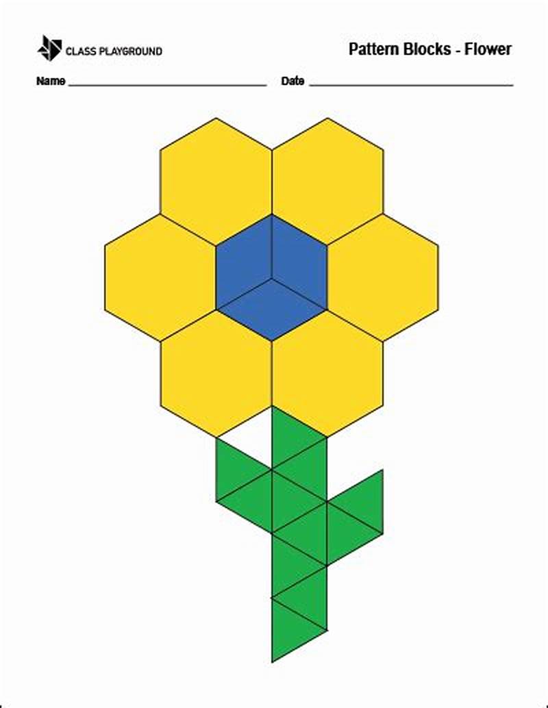 Template For Pattern Blocks