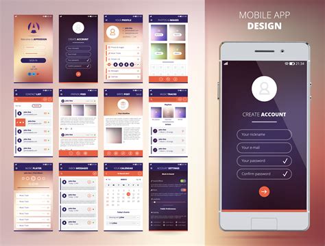 Template Mobile Application