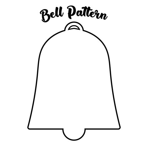 Template Of A Bell