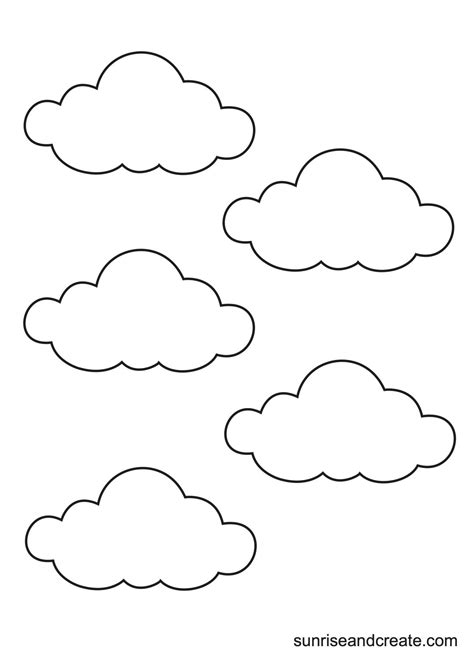 Template Of Cloud