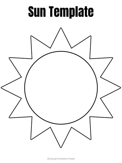 Template Of The Sun