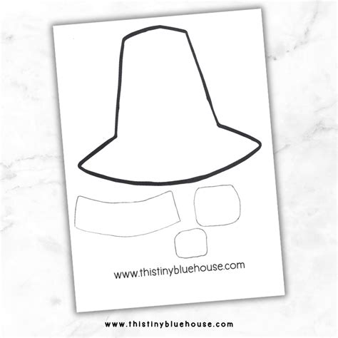 Template Pilgrim Hat