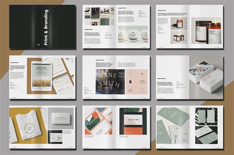 Template Portfolio Indesign