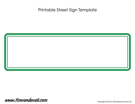 Templates For Signs
