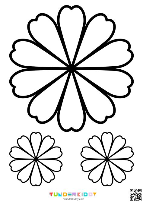 Templates Of Flowers To Color