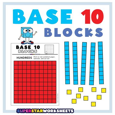 Ten Base Blocks Printables