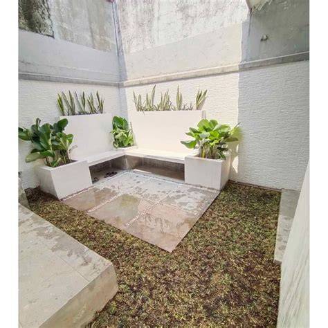 Teras Beton Cor Minimalis