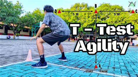 Tes kelincahan T-test