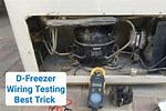 Test Chest Freezer Compresser