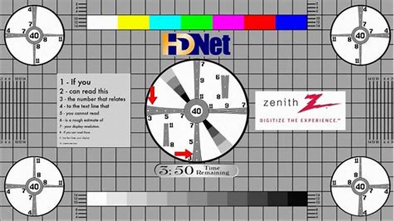 Test Pattern For Monitor