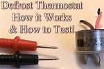 Testing Freezer Defrost Thermostat