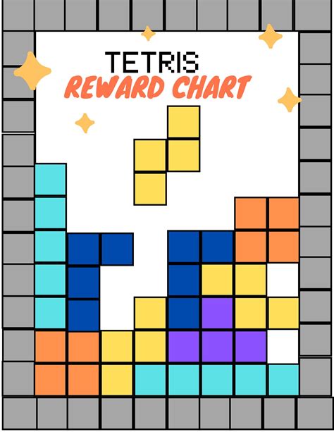 Tetris Chart For Kids