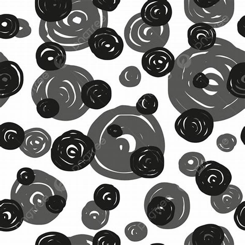 Textile Pattern With Round Spots
