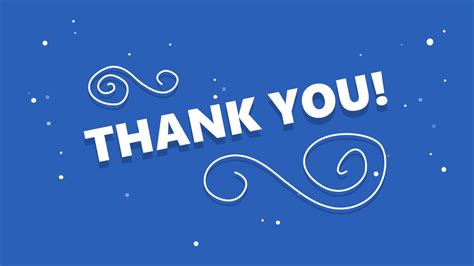 Thank You Slide Template