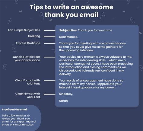 Thank You Template Email