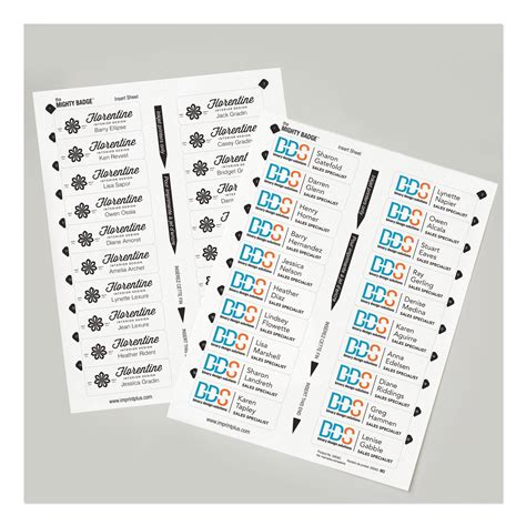 The Mighty Badge Template