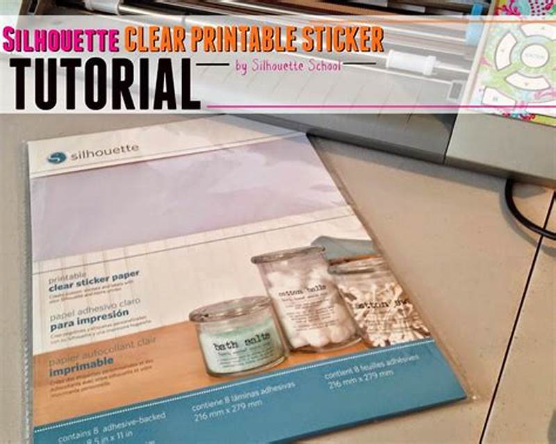 The Paper Studio Printable Sticker Paper