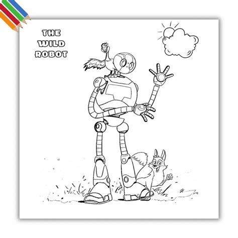 The Wild Robot Free Printables