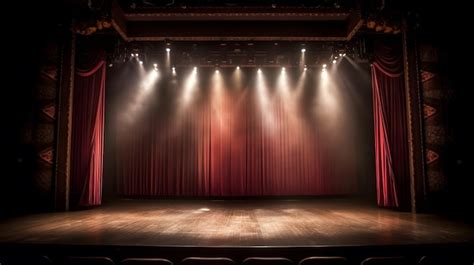 Theater performance on stage