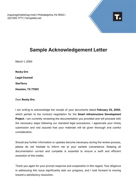 Things to avoid debt acknowledgment letter