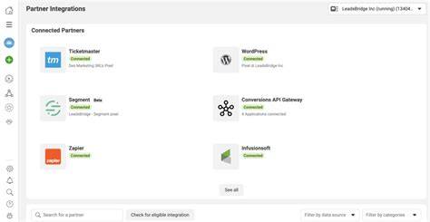 Third Party Facebook Integrations