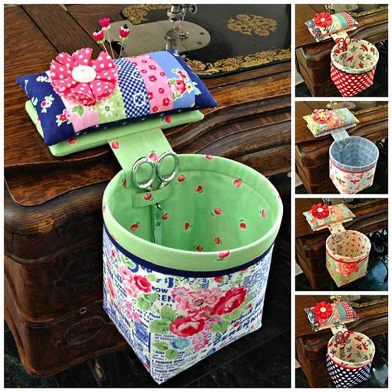 Thread Catcher With Pin Cushion Free Pattern