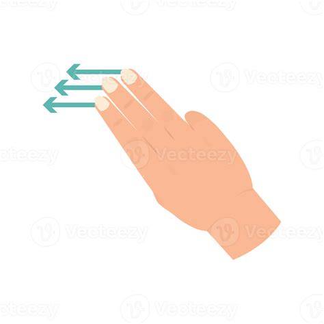 Three Fingers Swipe