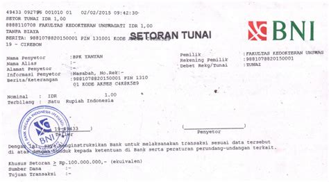 Tidak Adanya Bukti Pembayaran