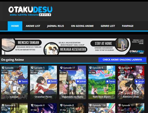 Tidak Terikat dengan Waktu Siaran TV - Download Anime Sub Indo dan Tonton Kapan Saja