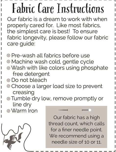 Tie Dye Wash Instructions Printable