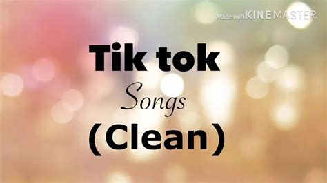 Songs Clean