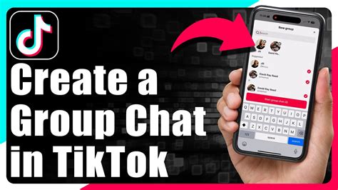 TikTok Group Chat Interface
