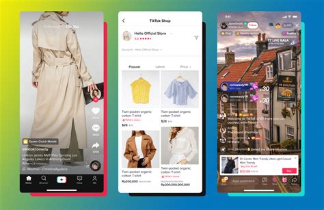 TikTok Shop Interface Example