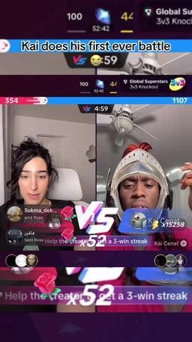 TikTok live stream battle