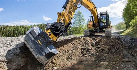 Tiltrotator Excavators: Precision and Control