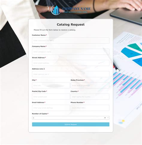 Time For Me Catalog Request Form