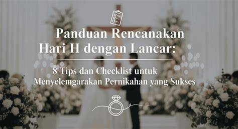 Tips Administrasi Pernikahan Lancar