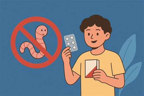 Tips Aman Minum Obat Cacing