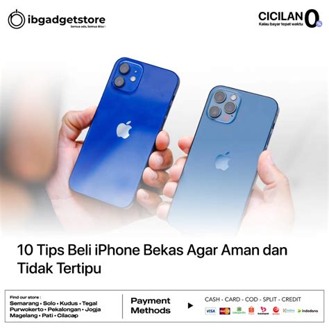 Tips Beli iPhone Bekas