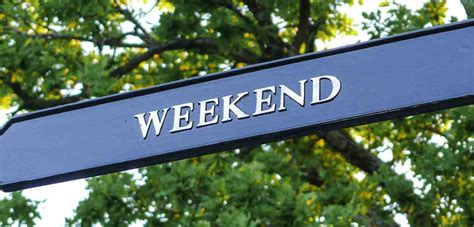 Tips Memanfaatkan Weekend