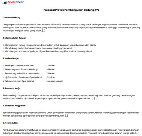 Tips Membuat Proposal Proyek
