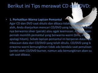 Tips Memilih CD dan DVD