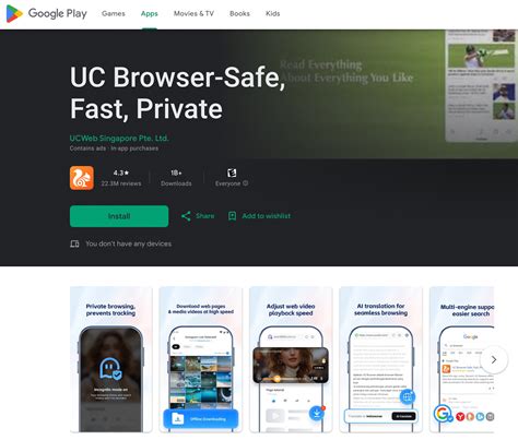 Tips Menggunakan UC Browser