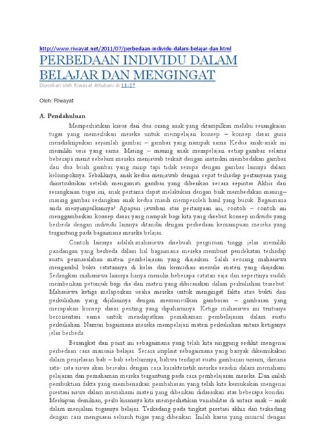 Tips Mengingat Perbedaan