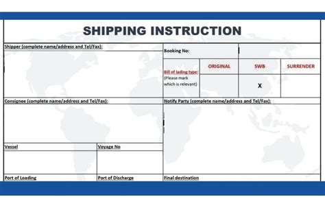 Mengisi Dokumen Shipping