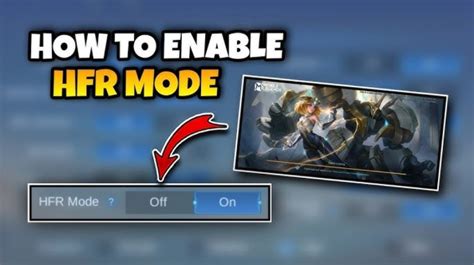 Tips Mengoptimalkan Penggunaan Mode HFR