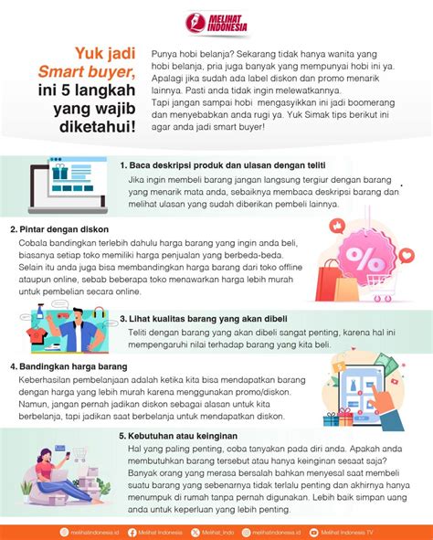Tips Menjadi Smart Buyer