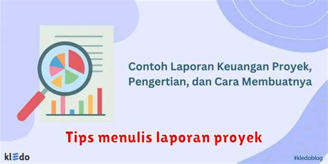 Tips Menulis Laporan