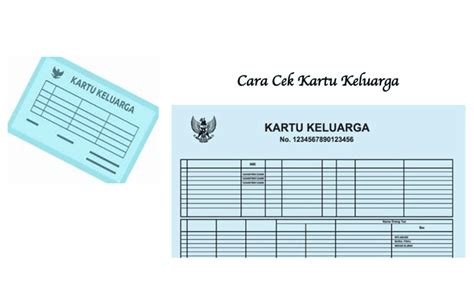 Tips Merawat Kartu Keluarga